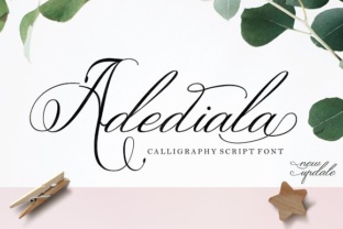 Adediala Font Review: A Handwritten Typeface for Campaigns