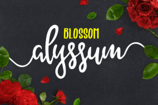 Alyssum Blossom Font: A Script Duo for Web Design