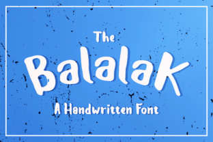 Balalak Font: Hand-Brushed Style for Digital Campaigns