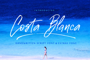 Costa Blanca Font: Delicate Script for Editorial Design