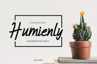 Humienly Font: Elegant Handwritten Type for Editorial Design