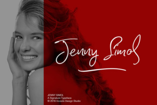 Jenny Simol Font: Handwritten Charm for Makers