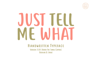 Just Tell Me What Font: Soft Script for Digital Campaigns