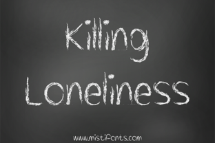 Killing Loneliness Font: Chalky Type for Web Design