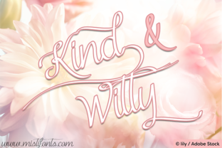 Kind and Witty Font: Elegant Script for Crafters