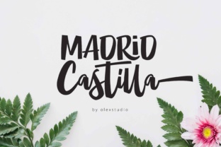 MADRID Castilla Font: Bold Script for Business Branding