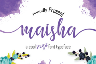 Maisha Script Font: Elevating Handmade Product Design