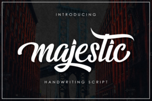 Majestic Font: Bold Script for Digital Campaigns