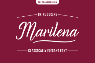 Marilena Font: Elegant Script for Editorial Design