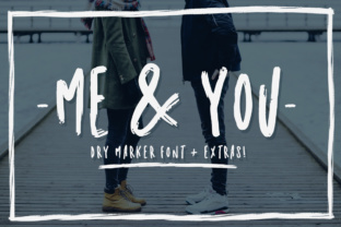 Me and You Font: A Designer’s Brush Script for Branding