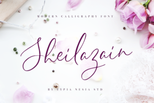 Sheilazain Font: Elegant Script for Handmade Labels