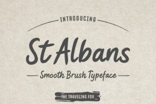 St Albans Font: Adding Handmade Warmth to Web Layouts