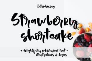 Strawberry Shortcake Font: Sweet Script for Makers
