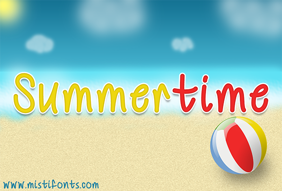 Summertime: A Handwritten Font for Web Design