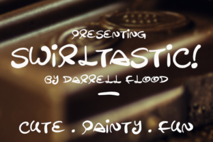 Swirltastic Font Review for Web Design Layouts